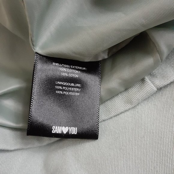 Like New | Sam Edelman | Women's | Mint Green Utility Jacket - Picture 10 of 15